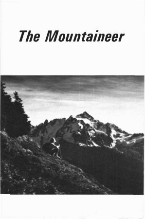The Mountaineer 1968 cover